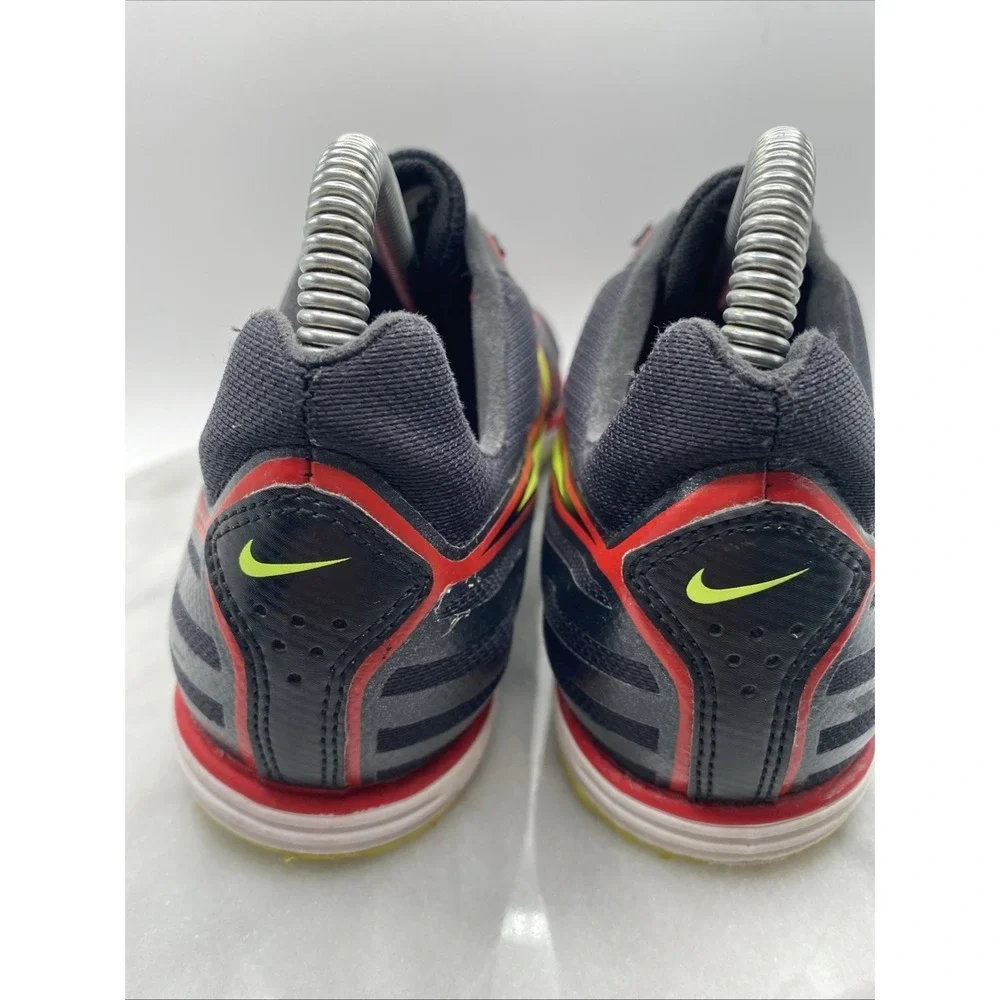 Men's Size 9 Nike Rival D Distance Spikes 468649-036 Black Red Green Track *Read